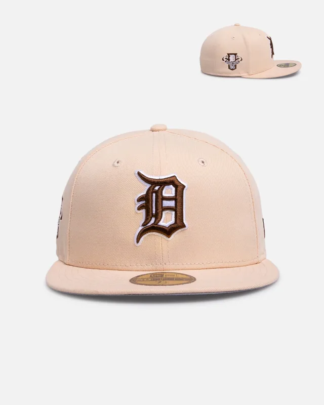 New Era Detroit Tigers fitted hat orange colorway - New Era Detroit Tigers Fitted Brings Mango Mocha Vibes