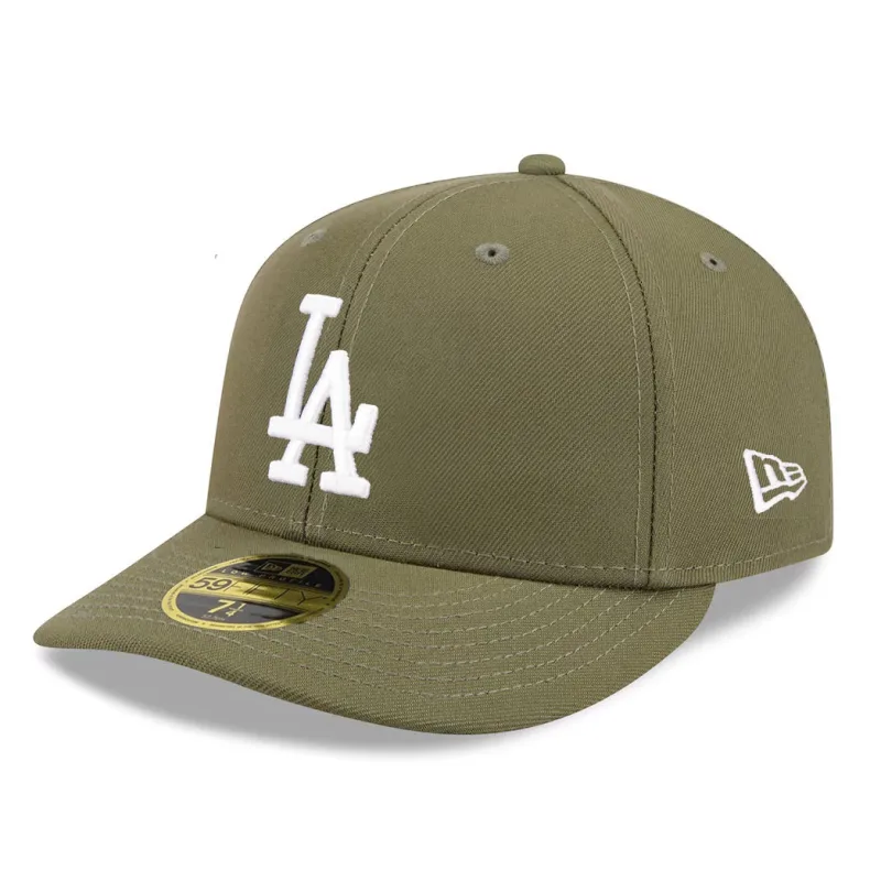 New Era Los Angeles Dodgers fitted hat grey, green, olive colorway - New Era Drops Clean Dodgers Fitted in Olive Green Grey Colorway