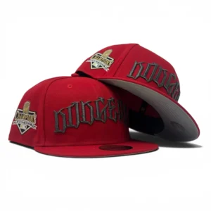 New Era Los Angeles Dodgers fitted hat red colorway - New Era Drops Bold Red Dodgers 2025 World Champions Fitted