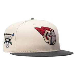 New Era Cleveland Guardians fitted hat White, Graphite, Red colorway - New Era Drops Star Wars-Themed Cleveland Guardians Fitted for May the Fourth