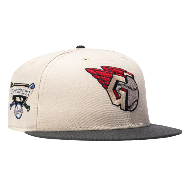 New Era Cleveland Guardians fitted hat White, Graphite, Red colorway - New Era Drops Star Wars-Themed Cleveland Guardians Fitted for May the Fourth