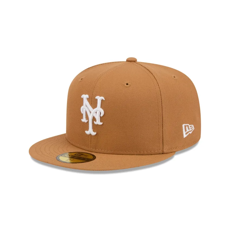 New Era New York Mets fitted hat - New Era Drops Clean Mets Bronze Fitted for Essential Collection