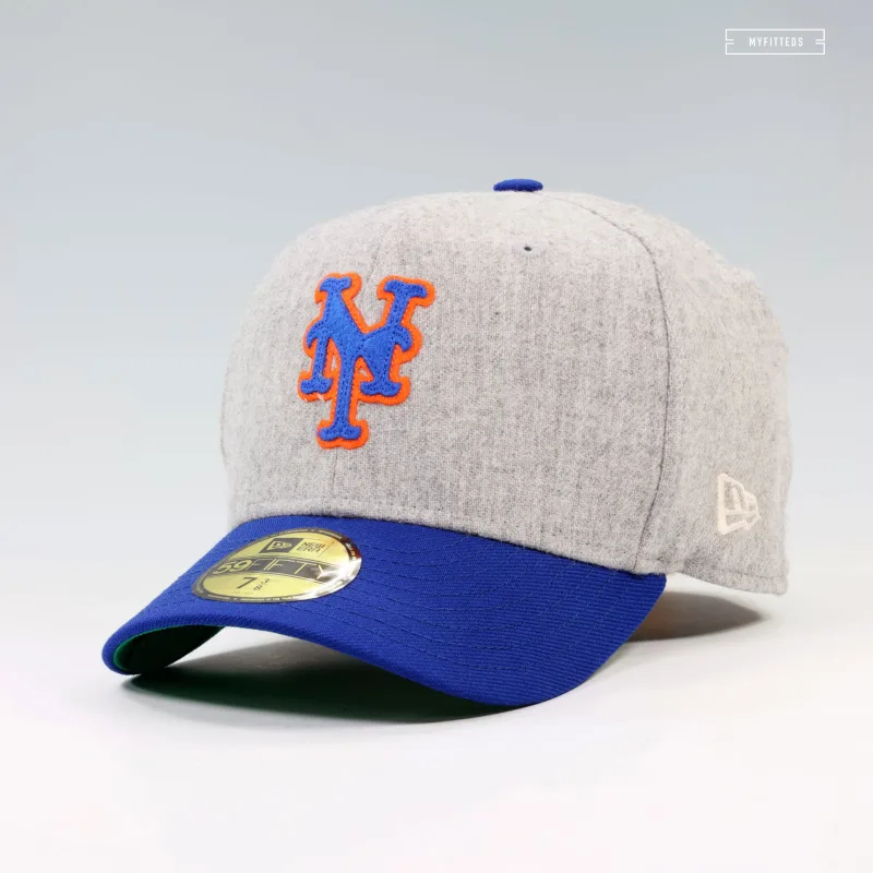 New Era New York Mets fitted hat grey colorway - Amazin’ 70th Anniversary Fitted: New Era Celebrates Mets History in Classic Grey