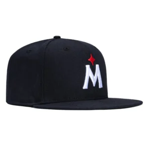 New Era Minnesota Twins fitted hat Navy colorway - New Era Drops Clean Minnesota Twins Fitted in Navy
