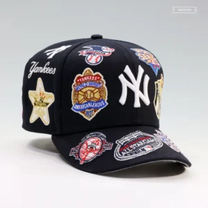 New Era New York Yankees fitted hat - Yankees All Over Collage Fitted Brings Vintage Vibes to New Era’s 59FIFTY