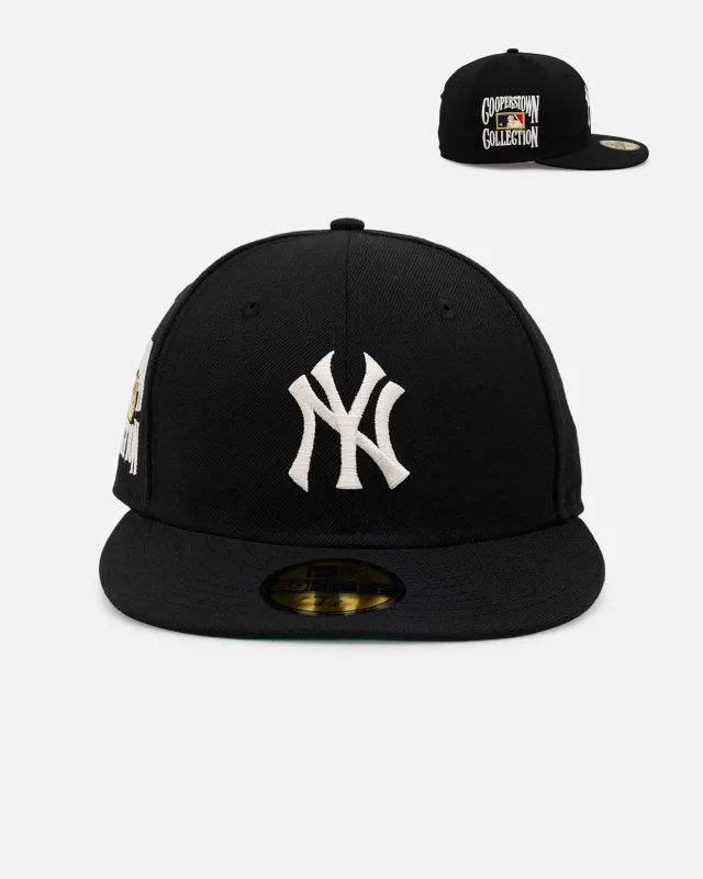 New Era New York Yankees fitted hat black colorway - New Era Yankees Fitted Celebrates ’59FIFTY Day’ in Clean Black Colorway
