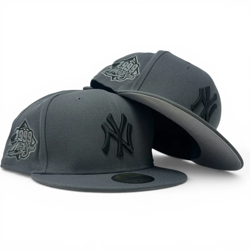 New Era New York Yankees fitted hat gray colorway - Century’s End Champions: New Era’s 1999 World Series Yankees Fitted Celebrates Historic Sweep