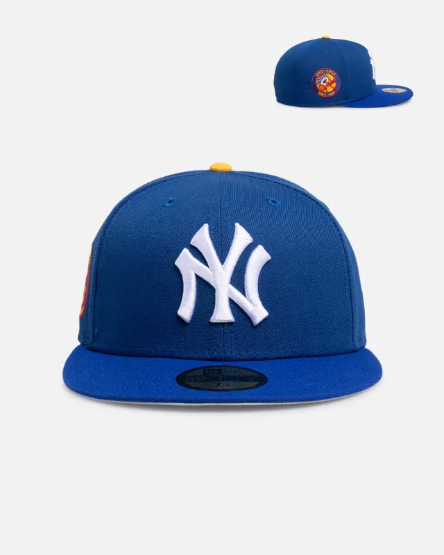 New Era New York Yankees fitted hat blue colorway - Yankees Fitted Gets Poetic with New Era’s ‘Majestic Songbird’ Drop