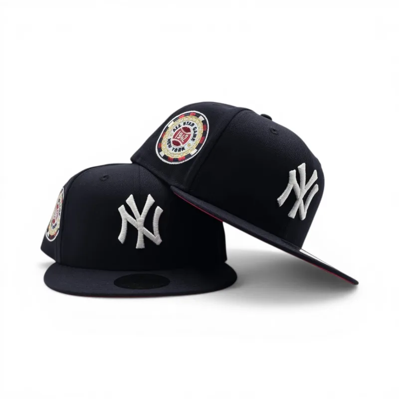 New Era New York Yankees fitted hat navy, red, blue colorway - 1942 All-Star Game Fitted: New Era Drops Yankees Wartime Classic Tribute