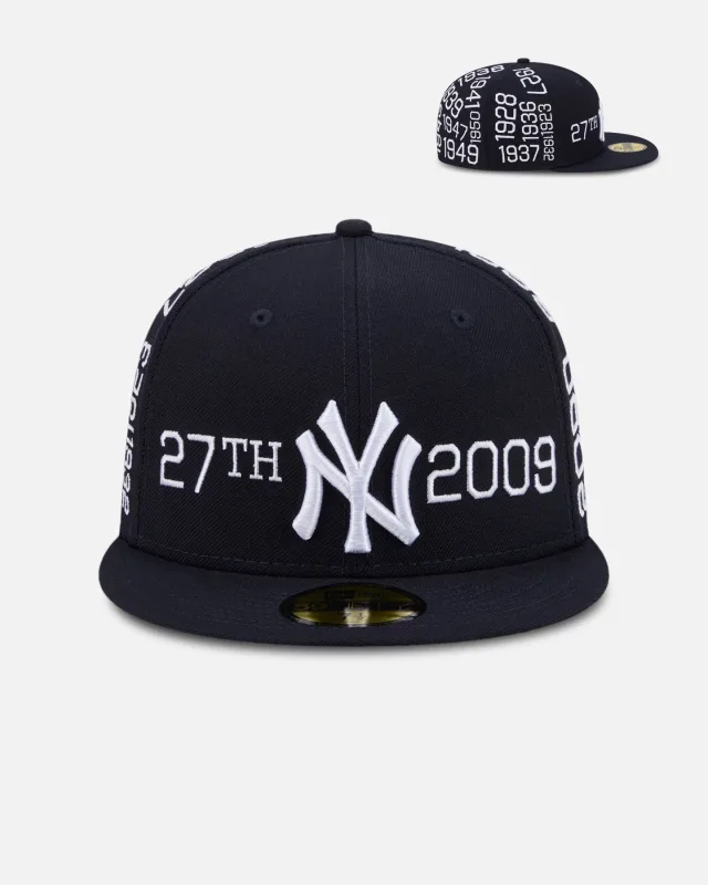 New Era New York Yankees fitted hat navy, blue colorway - New Era Drops Classic Yankees Fitted in Timeless Navy Colorway