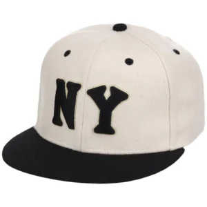 Ebbets Field Flannels New York Yankees fitted hat black colorway - New York Black Yankees NLB Ballpark Fitted Ballcap
