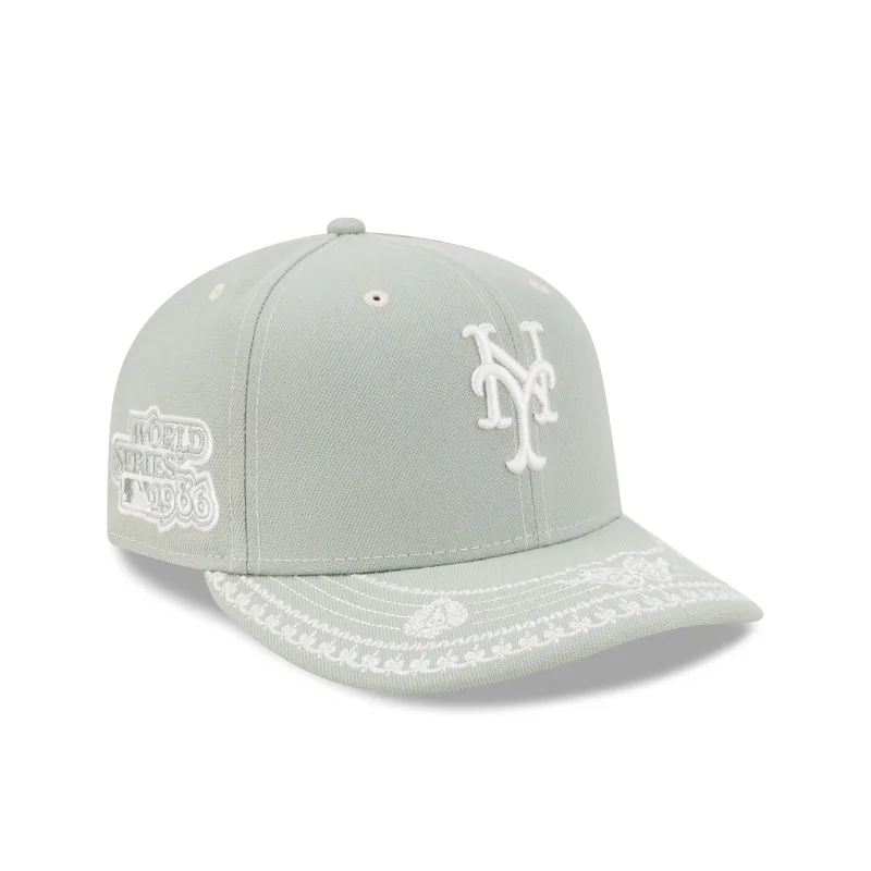 New Era New York Mets fitted hat green colorway - New Era Drops Clean Mets Fitted in Fresh Everest Green