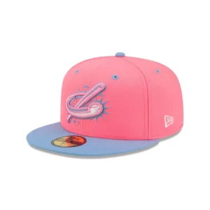 New Era New York Mets fitted hat pink colorway - New Era Drops Pink Mets Fitted for Oklahoma City Comets Theme Night