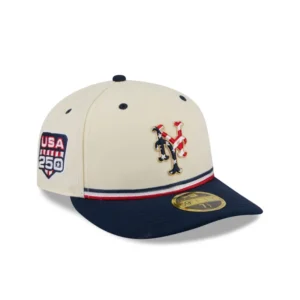 New Era New York Mets fitted hat - New York Mets Independence Day 2026 Low Profile 59FIFTY Fitted Hat