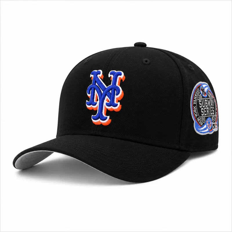 New Era New York Yankees fitted hat Grey Brim colorway - New York Mets 2000 World Series Black Cooperstown Collection 59Fifty Fitted Hat (Grey Brim) (Copy)