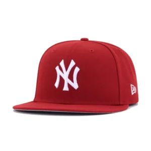 New Era New York Yankees fitted hat red, brown, tan colorway - New York Yankees H Red New Era 59Fifty Fitted