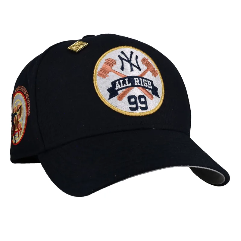 New Era New York Yankees fitted hat grey, blue colorway - New Era Honors Aaron Judge’s Historic Season with Yankees Fitted