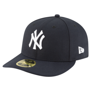 New Era New York Yankees fitted hat black, navy colorway - Yankees Navy Black UV Fitted Hits Different This Season