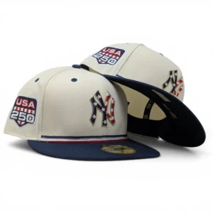 New Era New York Yankees fitted hat white colorway - New Era Yankees 2026 July 4th Stars N Strips Fitted Brings Patriotic Vibes