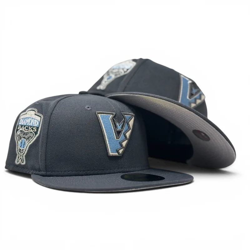 New Era Arizona Diamondbacks fitted hat - Arizona Diamondbacks 1998 Inaugural Season Upside Down Logo Fitted Hat