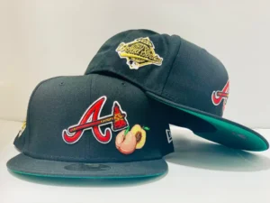 New Era Atlanta Braves fitted hat black colorway - OFFSET * NEW ERA * ATLANTA BRAVES ” DO IT FOR THE CULTURE” BLACK FITTED HAT