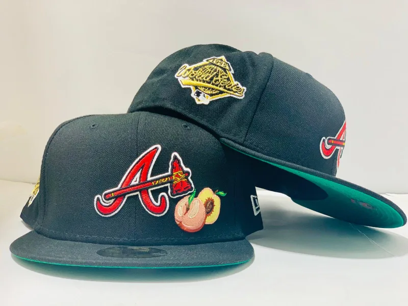 New Era Atlanta Braves fitted hat black colorway - OFFSET * NEW ERA * ATLANTA BRAVES ” DO IT FOR THE CULTURE” BLACK FITTED HAT