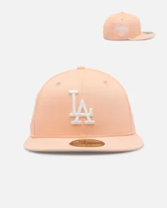 New Era Los Angeles Dodgers fitted hat orange colorway - New Era Los Angeles Dodgers ‘Peaches’ 59FIFTY Fitted Peach