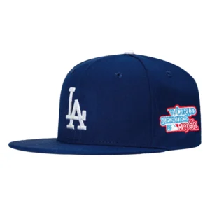 New Era Los Angeles Dodgers fitted hat Royal colorway - New Era 59Fifty Los Angeles Dodgers 1981 World Series Patch Hat – Royal