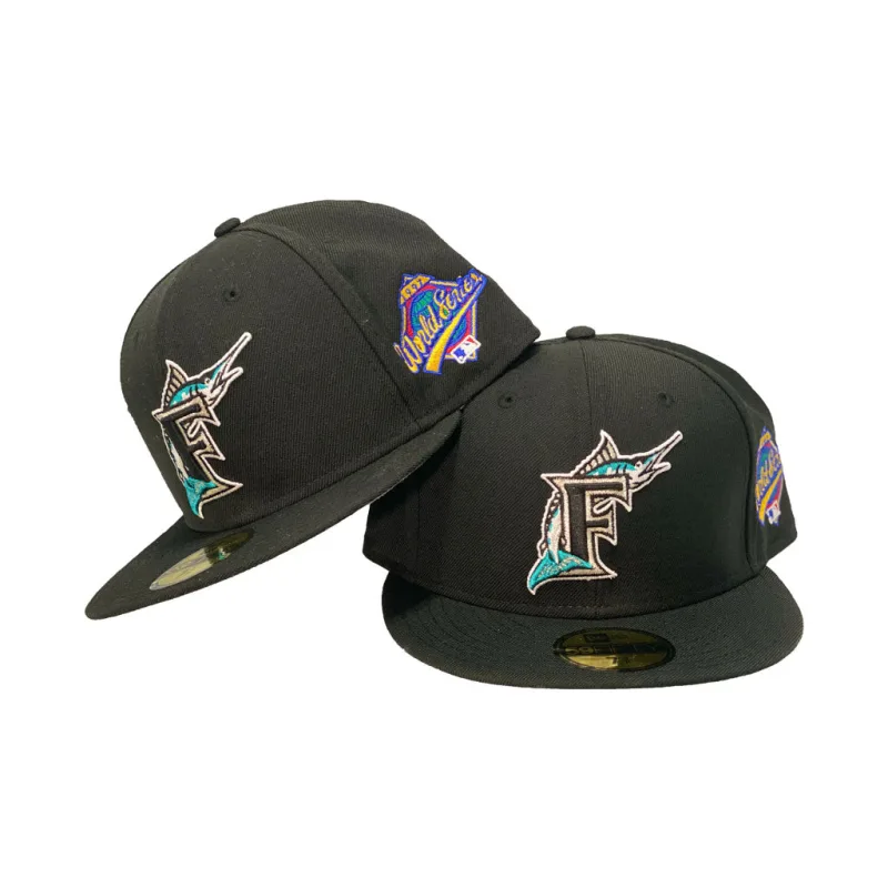 New Era Miami Marlins fitted hat - Florida Marlins 1997 World Series New Era Fitted hat