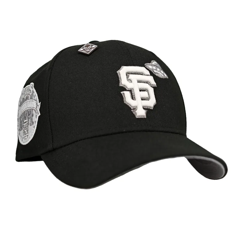 New Era New York Giants fitted hat black, grey colorway - San Francisco Giants “Alien Disclosure” 1984 ASG Metallic Glow 59Fifty Fitted Hat