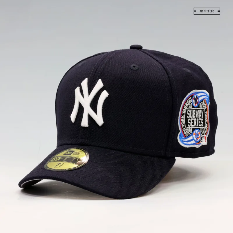 New Era New York Yankees fitted hat - NEW YORK YANKEES 2000 WORLD SERIES ” SUBWAY SERIES ” NEW ERA FITTED CAP