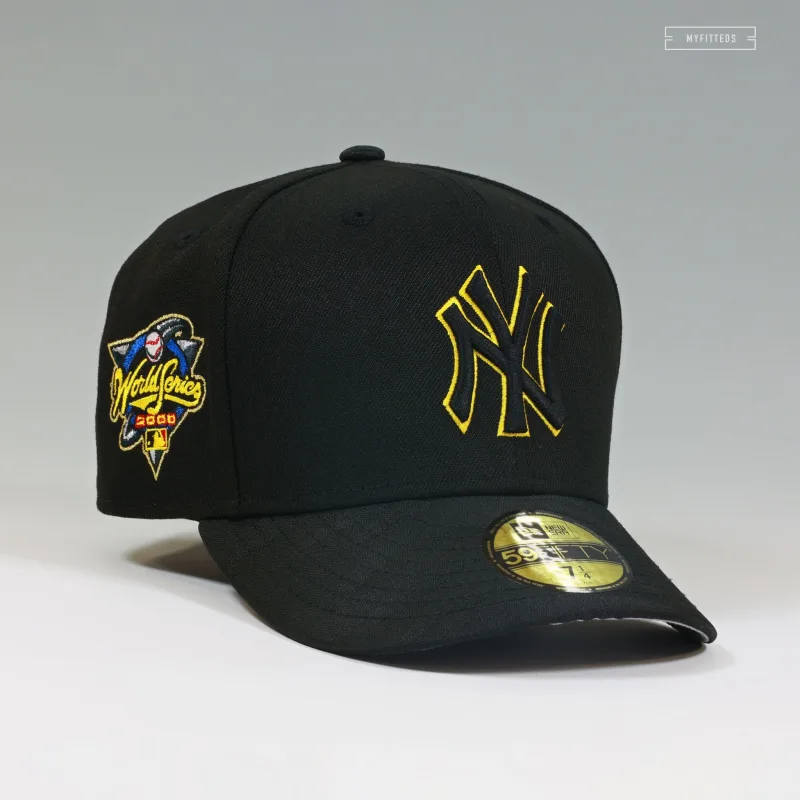 New Era New York Yankees fitted hat - NEW YORK YANKEES 2000 WORLD SERIES BATMAN BY BRUCEYBRUCE8 NEW ERA FITTED CAP