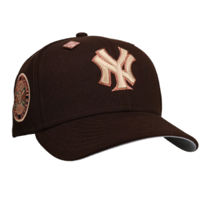 New Era New York Yankees fitted hat grey, brown, copper colorway - New York Yankees 1935 World Series Brown Copper Metallic 59Fifty Fitted Hat