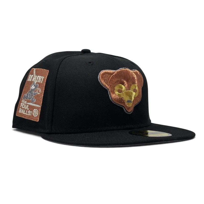 New Era Chicago Cubs fitted hat copper colorway - New Era Drops Copper Cubs Fitted with Foul Ball Logo Vibes