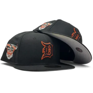 New Era Detroit Tigers fitted hat black colorway - Detroit Tigers 2000 All Star Game 59Fifty New Era Fitted Hat-Black