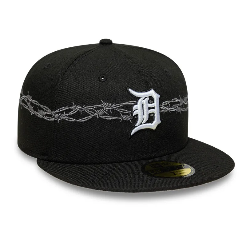 New Era Detroit Tigers fitted hat black, grey colorway - New Era Drops Sleek Detroit Tigers Fitted with UV Pop
