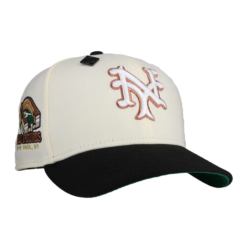 New Era New York Giants fitted hat black, white, green, chrome colorway - New Era Giants Fitted Cops a Chrome Polo Grounds Callback