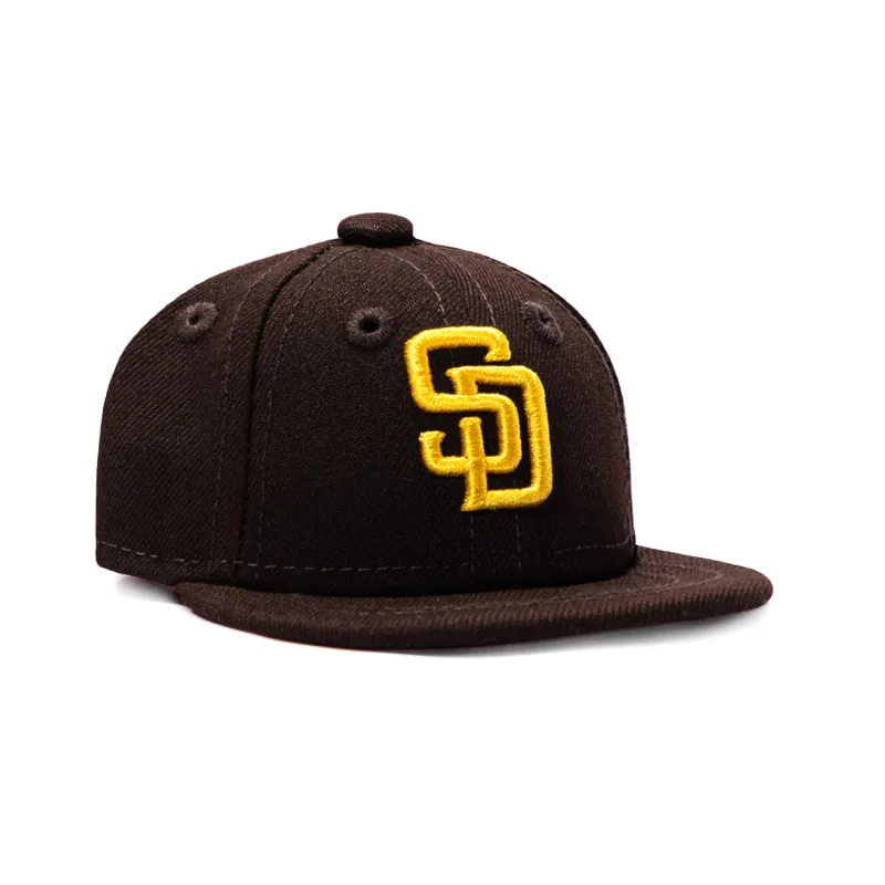 New Era San Diego Padres fitted hat Brown colorway - New Era Drops a Tiny Brown Padres Fitted for the Mini Game Collectors