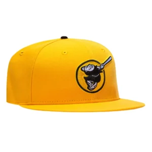 New Era San Diego Padres fitted hat Gold colorway - New Era Drops Gold Padres Fitted with Roundel Logo