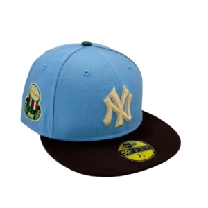 New Era New York Yankees fitted hat - New Era Honors Mickey Mantle with Yankees No. 7 Side Patch Fitted