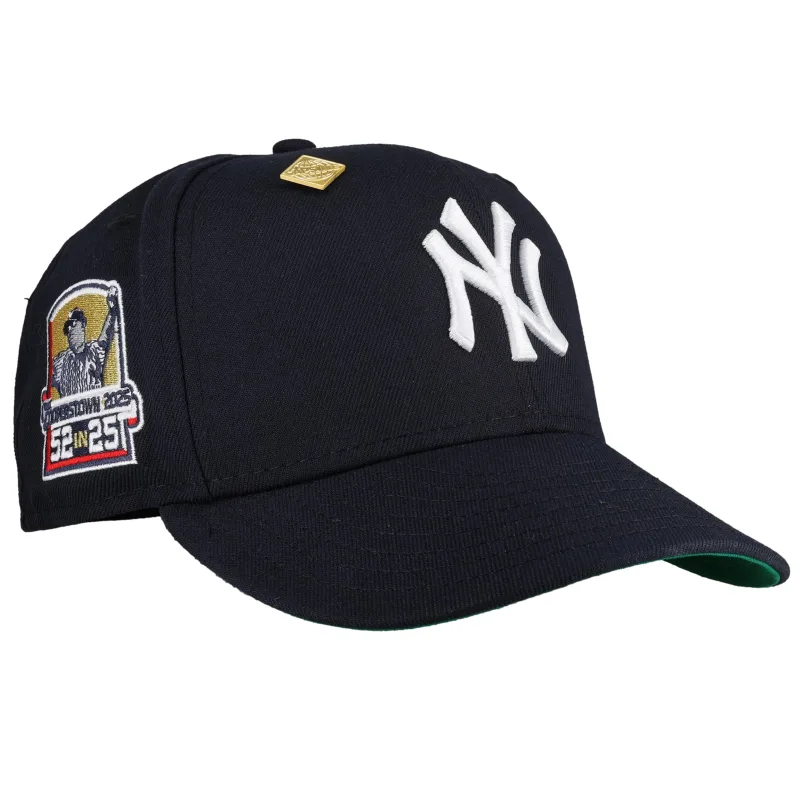 New Era New York Yankees fitted hat navy, blue, green colorway - New Era Drops Yankees CC Sabathia 52 In 25 Fitted in Navy
