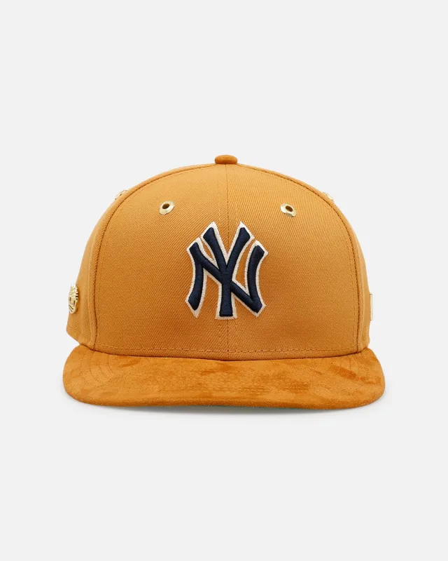 New Era New York Yankees fitted hat tan, wheat colorway - Timberland x New Era Link Up for a Buttery Yankees Fitted