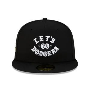 New Era Los Angeles Dodgers fitted hat black colorway - Born X Raised Links Up with Dodgers for a Blacked-Out LGD Fitted
