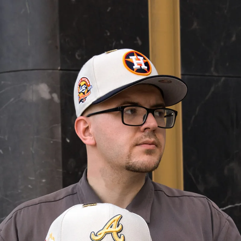 New Era Houston Astros fitted hat gray colorway - Houston Astros 45th Anniversary Fitted: New Era Honors Space City History