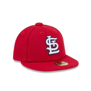 New Era St. Louis Cardinals fitted hat Red colorway - New Era Cardinals Fitted Goes Mini with the 59Fifty Game Hat