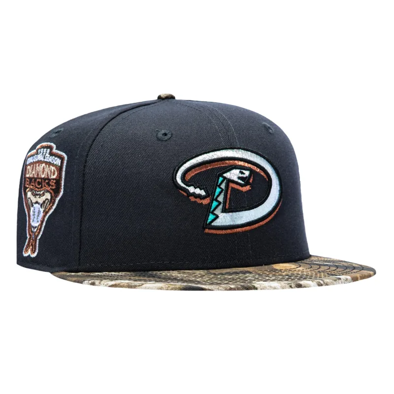 New Era Arizona Diamondbacks fitted hat Graphite, Realtree colorway - New Era Drops Camo-Clad D-backs Fitted with Inaugural Patch