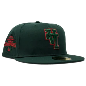 New Era Los Angeles Dodgers fitted hat green colorway - New Era Drops Dodgers Fitted with Up-Side Down Logo in Green
