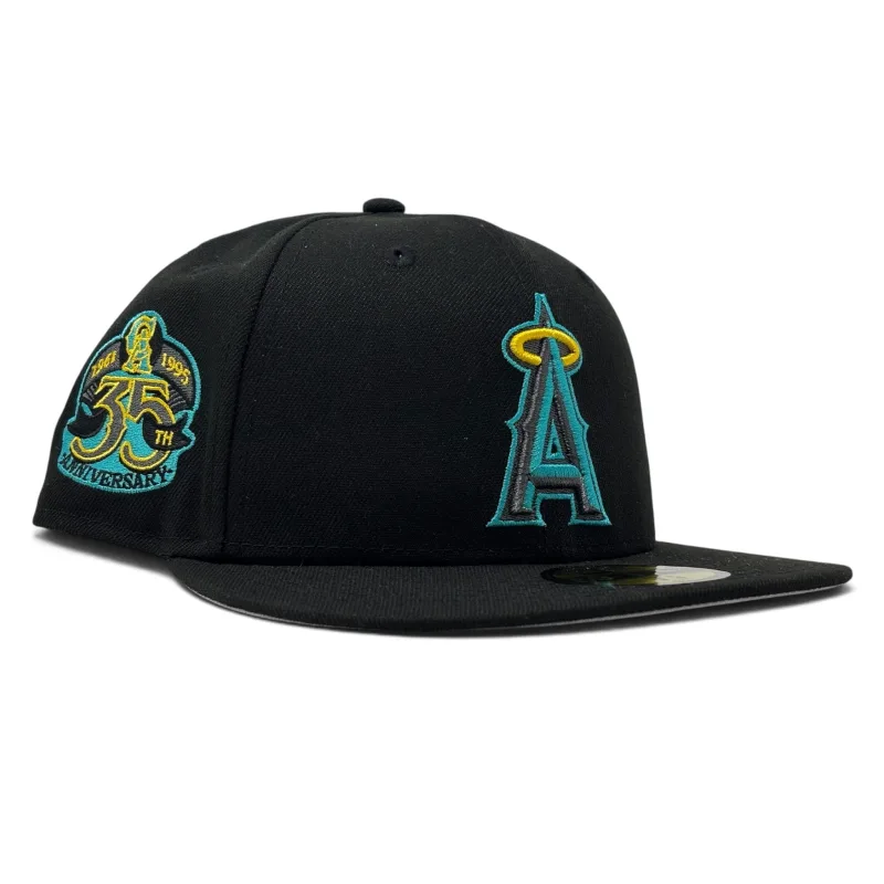 New Era Los Angeles Angels fitted hat - Los Angeles Angels 35th Anniversary Fitted Hats to Match Jordan Gamma 11