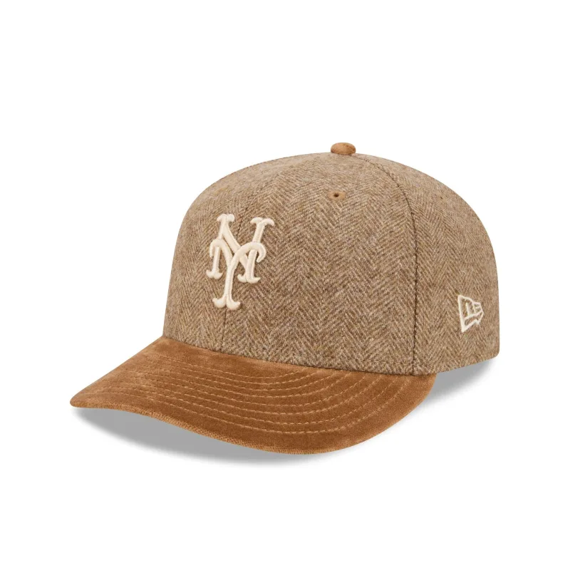 New Era New York Mets fitted hat brown colorway - New Era Drops Moody Mets Fitted with Moon Brisbane Moss Brown Visor