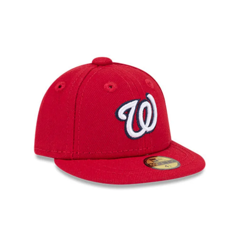 New Era Washington Nationals fitted hat Red colorway - New Era Drops a Tiny but Mighty Nationals Fitted in Red
